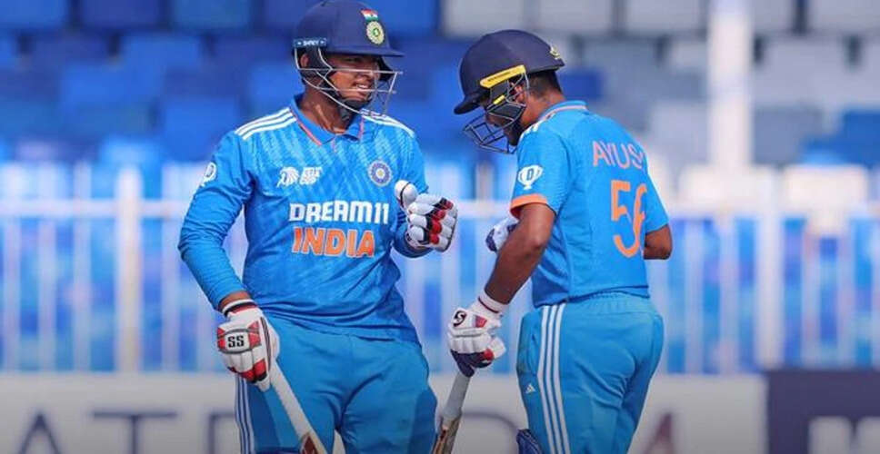 India Announces U19 Squad for Upcoming England Tour