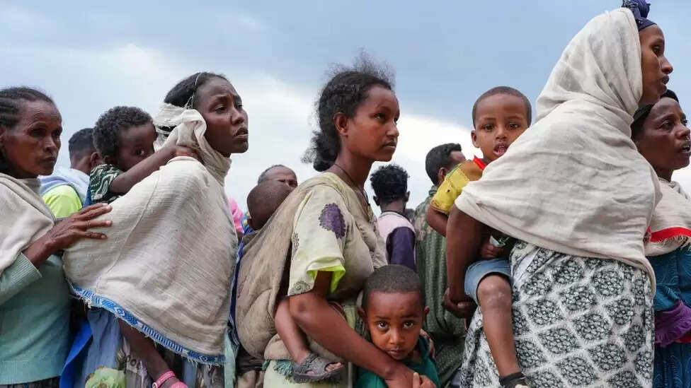 2.3 million children in the Tigray region of Ethiopia need humanitarian assistance, as thousands flee across border into Sudan