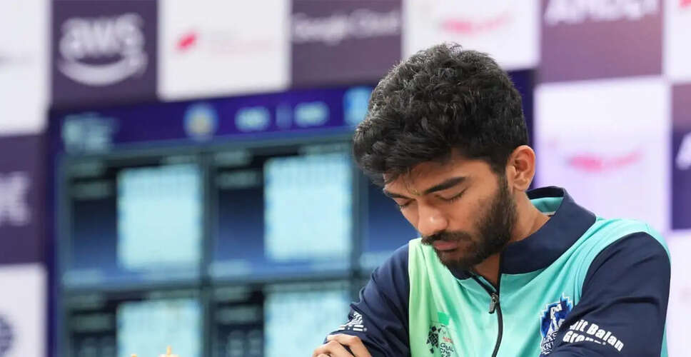 Global Chess League Season 4 Set to Take Place in India