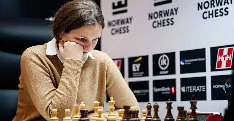 Anna Muzychuk to Replace Humpy Koneru in Women's Candidates Tournament