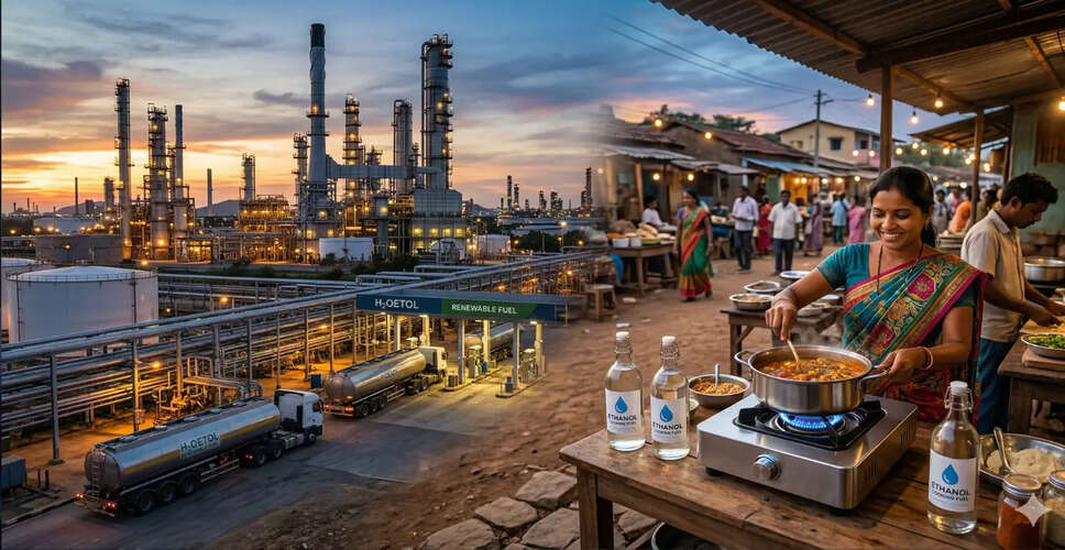 India's Push for Ethanol in Household Cooking: A Sustainable Future