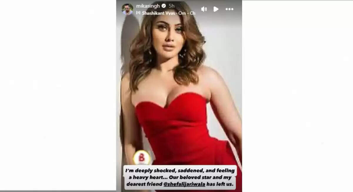 Shefali Jariwala, the Iconic 'Kanta Laga' Girl, Passes Away at 42