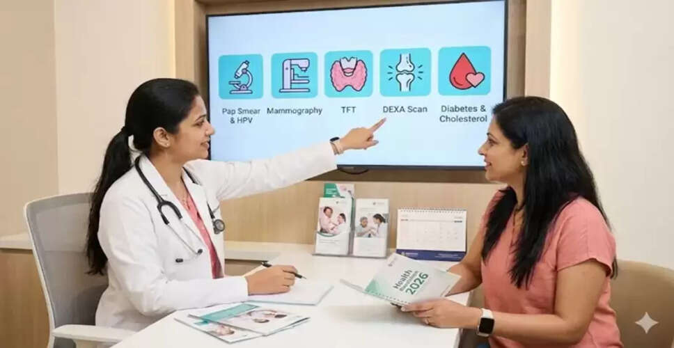 Essential Health Tests Every Woman Should Prioritize This New Year