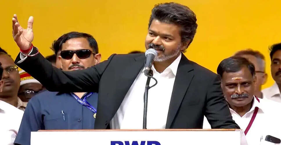 New Tamil Nadu Chief Minister Joseph Vijay's Promises and Initiatives