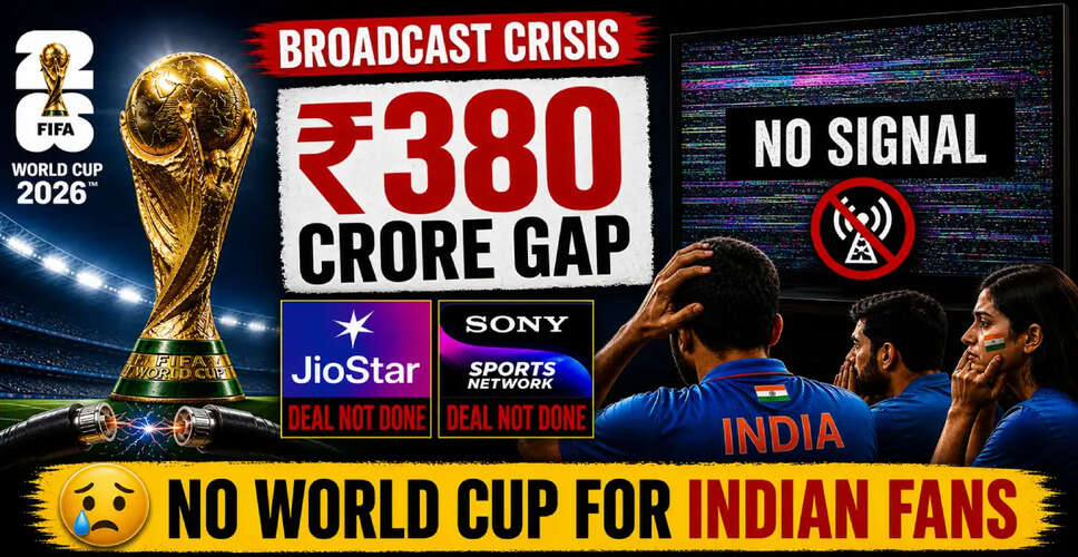 Uncertainty Surrounds FIFA World Cup 2026 Broadcast in India