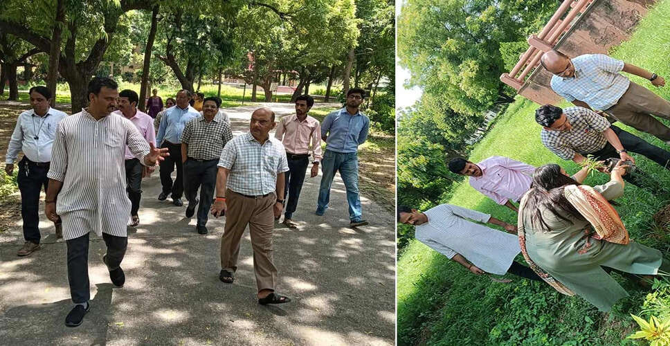 Delhi University Launches Tree Plantation Drive to Honor Environmental Conservation