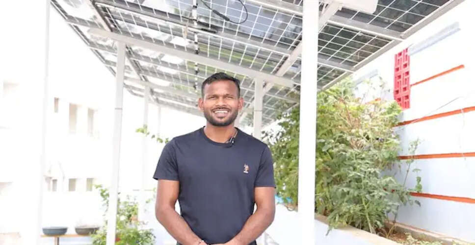 Olympian Amit Rohidas Champions Solar Energy with Rooftop Installation
