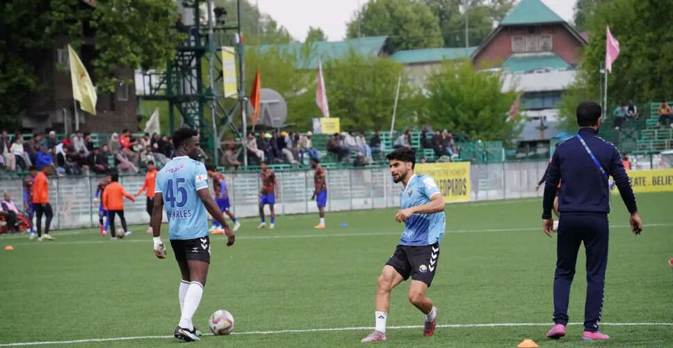 Real Kashmir FC Aims for Relegation Safety Against Namdhari FC in IFL Showdown