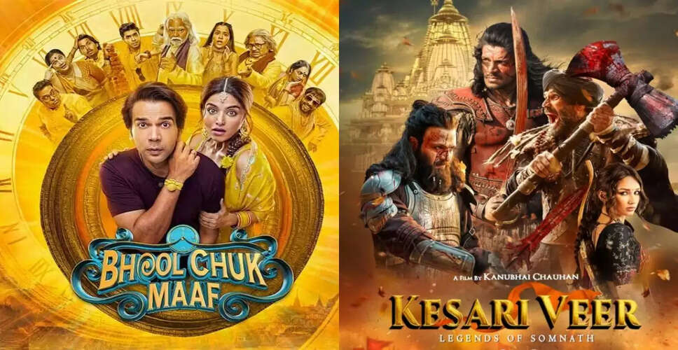 Box Office Showdown: Bhool Chuk Maaf Outshines Kesari Veer in Earnings