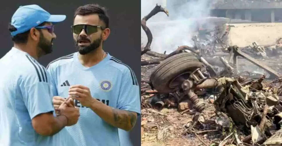 Cricket Stars Express Condolences Following Air India Plane Crash in Ahmedabad