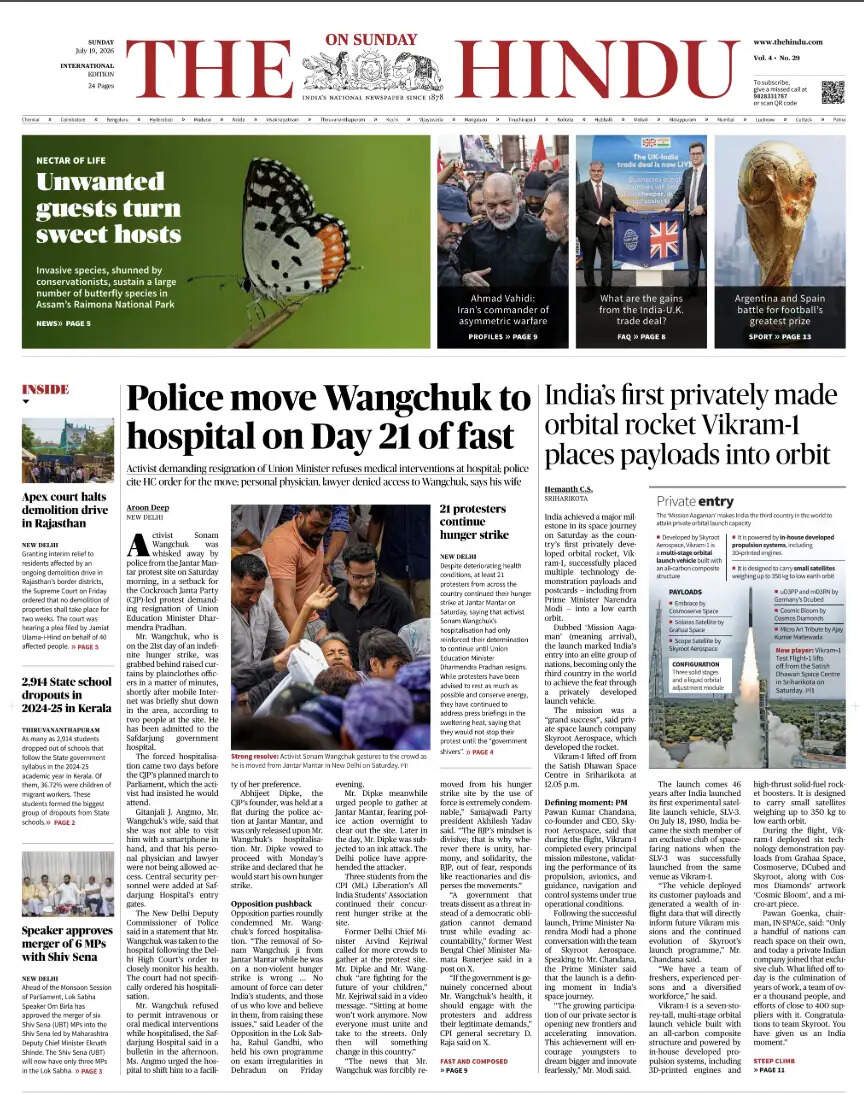 Media Coverage of Sonam Wangchuk's Hunger Strike Sparks Debate
