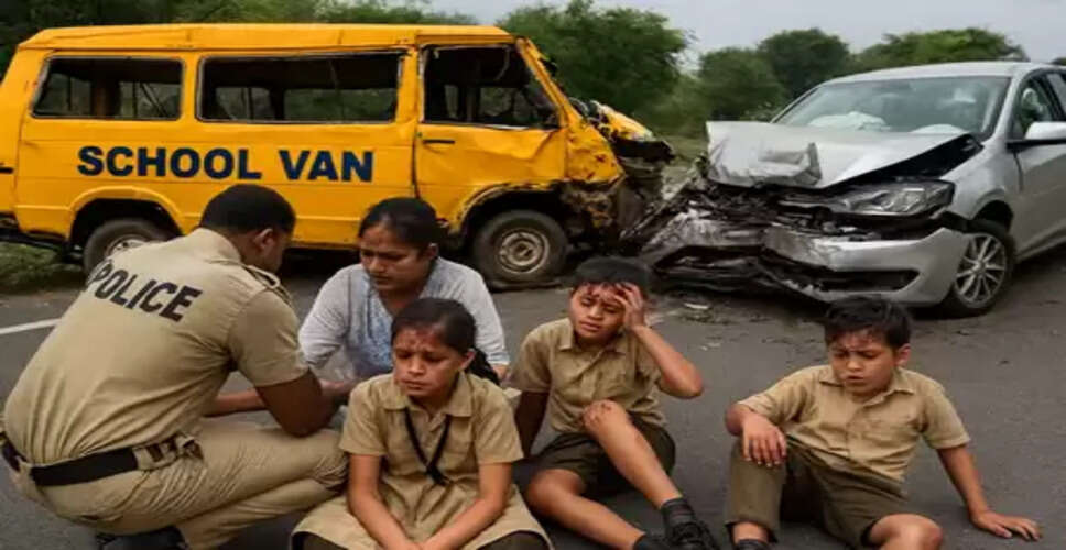 Rajasthan: 11 school children injured in Kota road accident