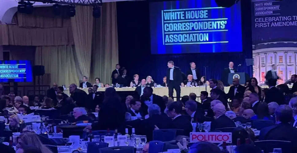 Chaos Erupts at White House Correspondents' Dinner Amid Gunfire Scare