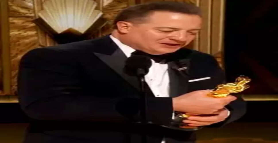 Oscars 2023: Brendan Fraser names Best Lead Actor for 'The Whale'