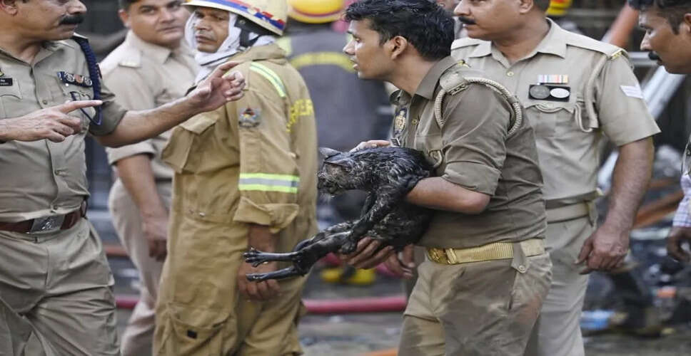 Devastating Fire Erupts in Lucknow, Community in Shock