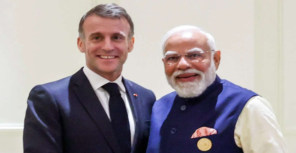 Modi and Macron Discuss Escalating Tensions in West Asia