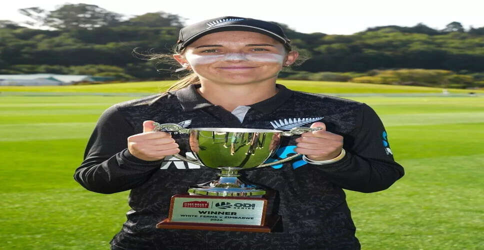 New Zealand Players Shine in Latest ICC Women's Rankings