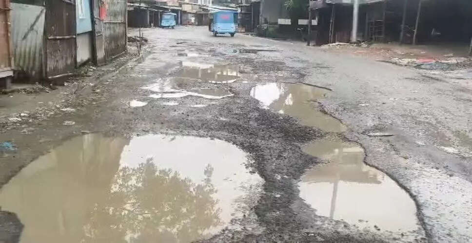 Concerns Rise Over Deteriorating Road Conditions in Silchar