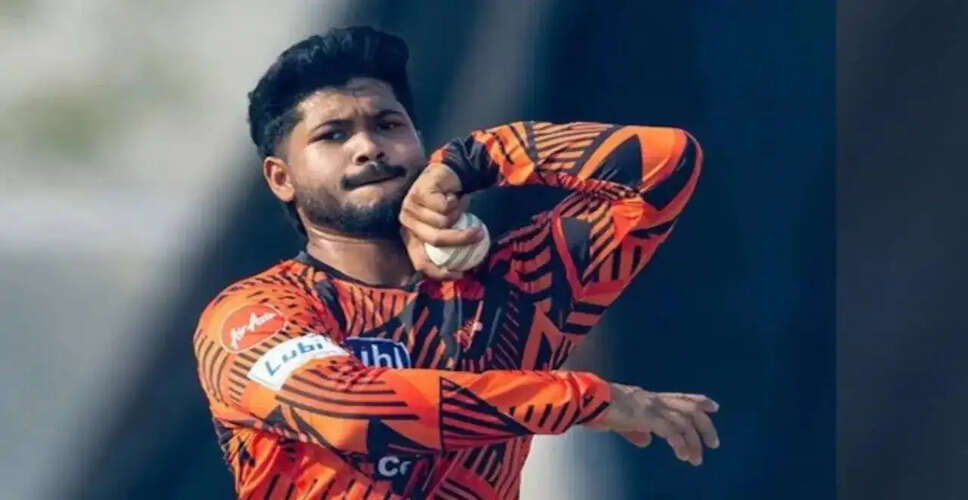 Shivang Kumar Shines on IPL Debut with Sunrisers Hyderabad