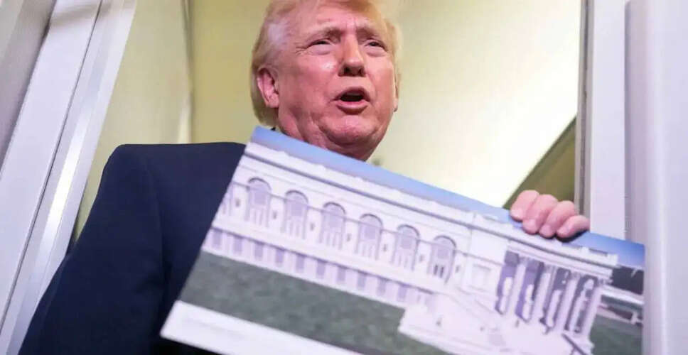 Senate Republicans Cut Funding for Trump's White House Ballroom Project