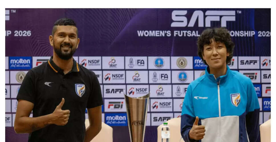 India Aims for Glory in Inaugural SAFF Women's Futsal Championship 2026