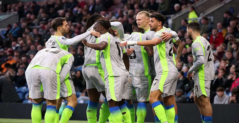 Manchester City Narrowly Secures Premier League Lead with Win Over Burnley