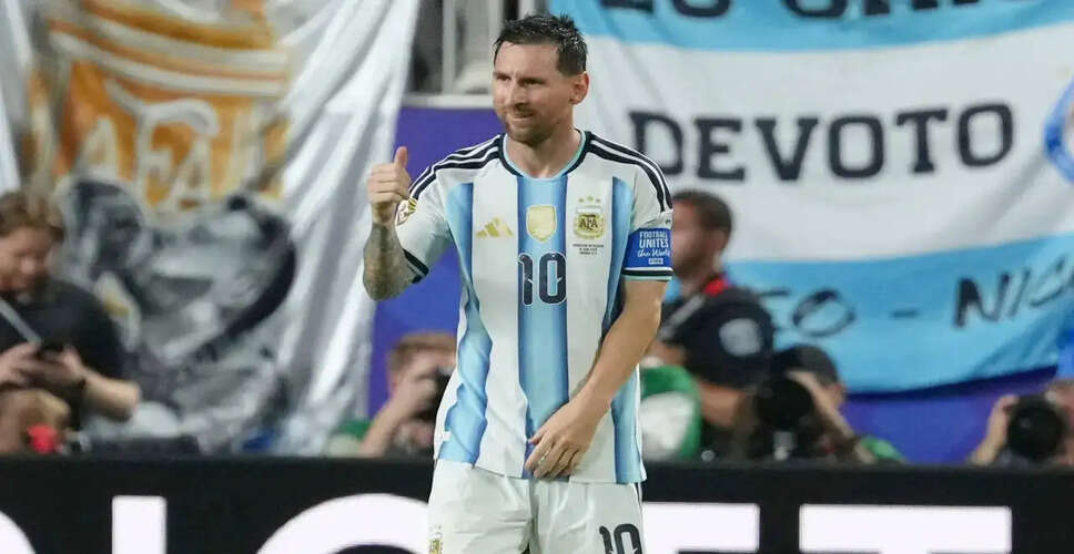Lionel Messi Shines with Hat-Trick in Argentina's World Cup 2026 Opener