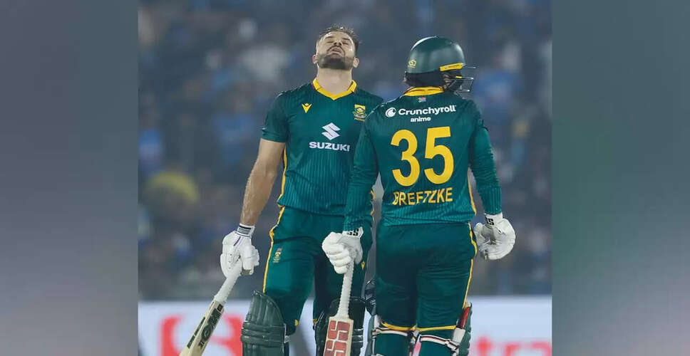 South Africa Triumphs Over India in High-Scoring ODI Showdown
