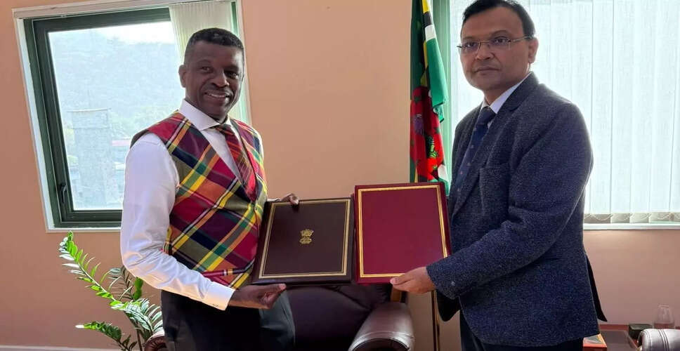 India and Dominica Collaborate on Community Development Initiatives
