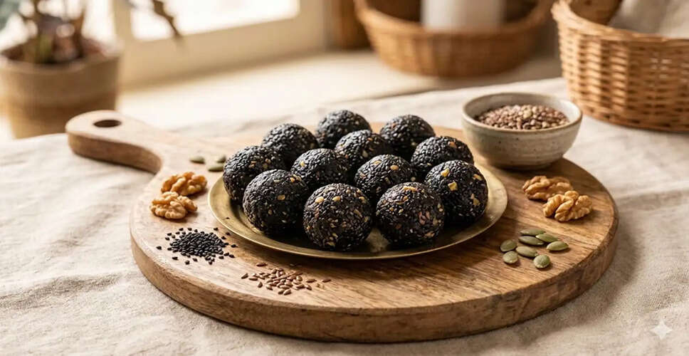 Healthy Snacks for PCOD: Discover the Magic of Black Sesame Laddoos