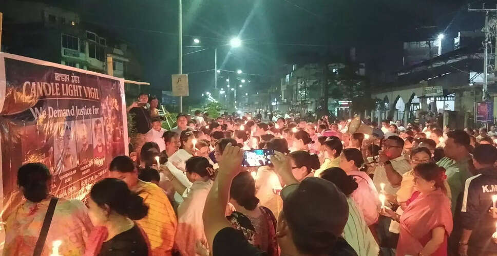 Ongoing Night Protests in Manipur Lead to Clashes with Security Forces