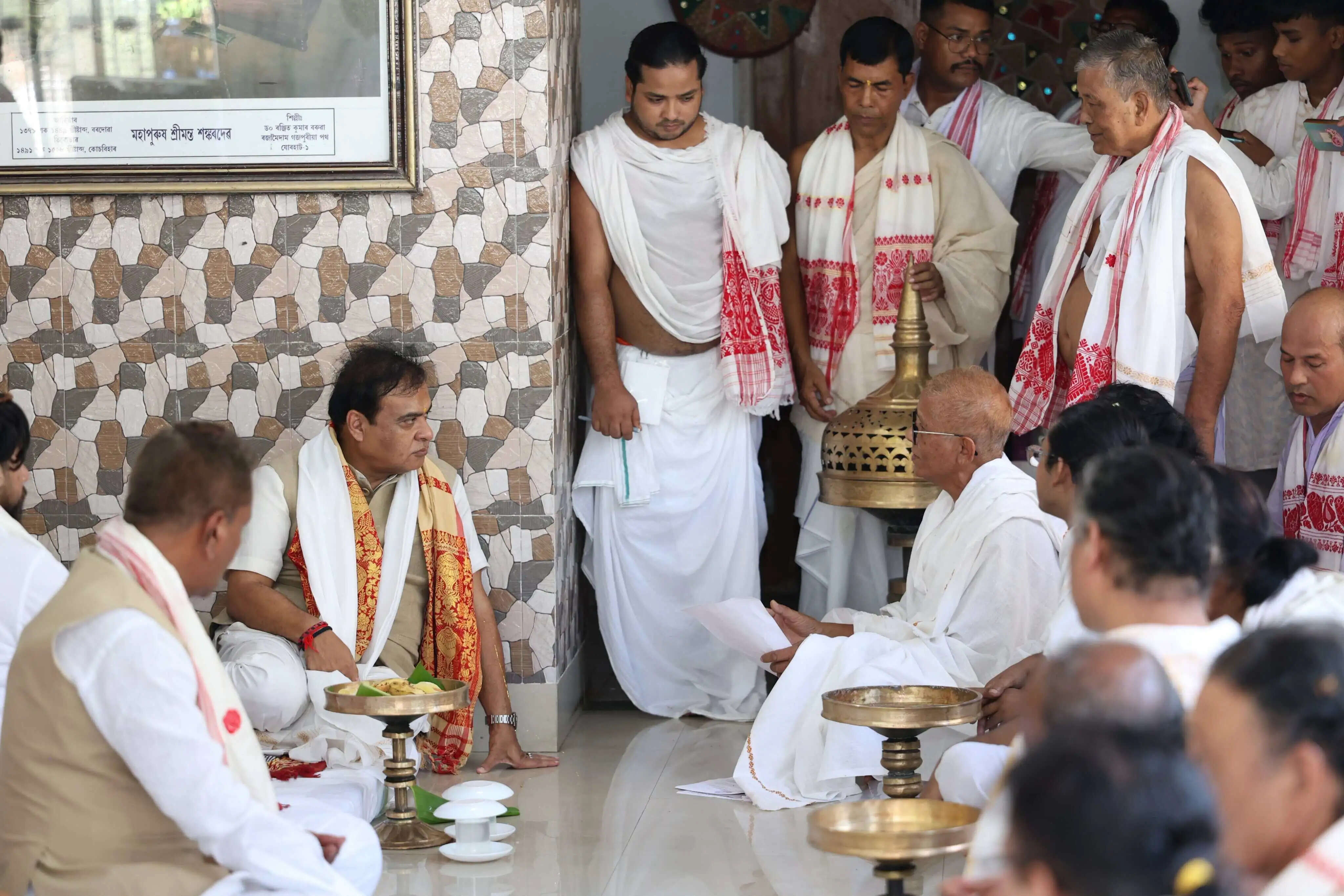 Assam Government Seeks Support for Madhupur Satra Development