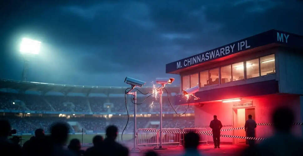 Concerns Arise Over CCTV Tampering at IPL Match in Bengaluru