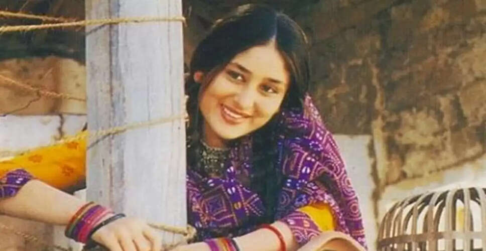 Kareena Kapoor Reflects on Her Iconic Debut in Refugee