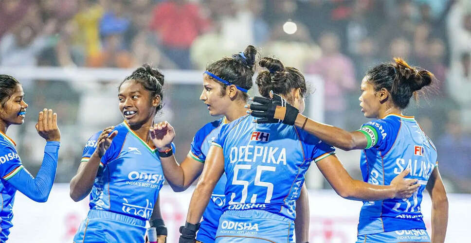 Indian Women's Hockey Team Announced for FIH World Cup 2026 Qualifiers