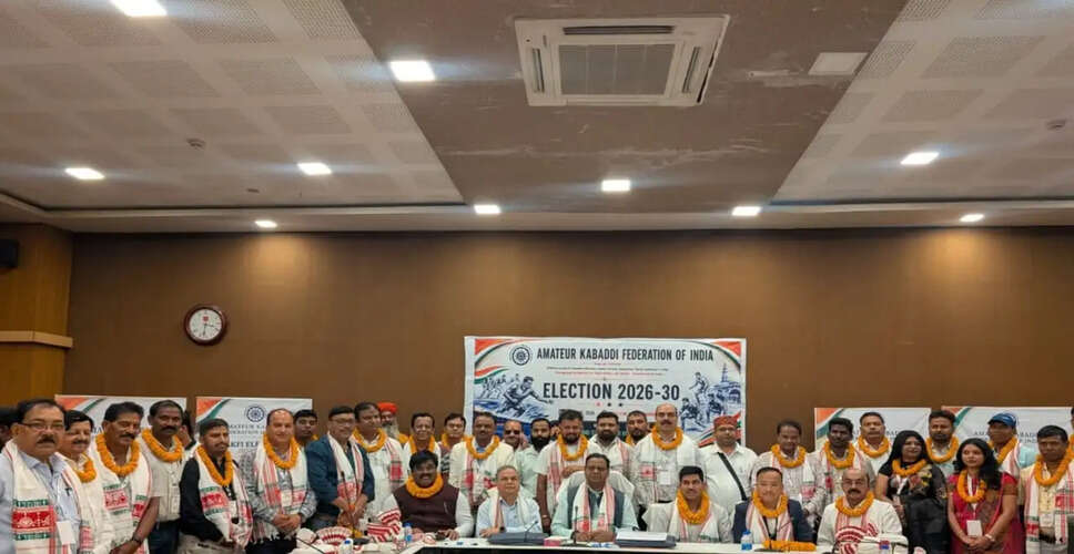 Punit Balan Elected President of Amateur Kabaddi Federation of India for 2026-2030 Term