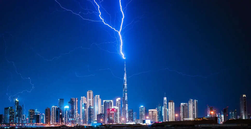 Burj Khalifa's Lightning Protection: How the Iconic Tower Safeguards Against Storms