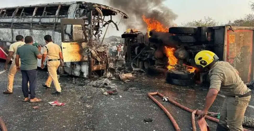 Tragic Bus and Truck Collision in Andhra Pradesh Claims 13 Lives