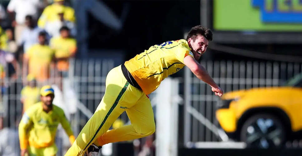 Jamie Overton Reflects on IPL Journey with CSK Amid Injury Setback