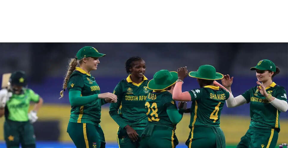 Marizanne Kapp's Stellar Performance Leads South Africa to Victory Over India in Women's T20 World Cup