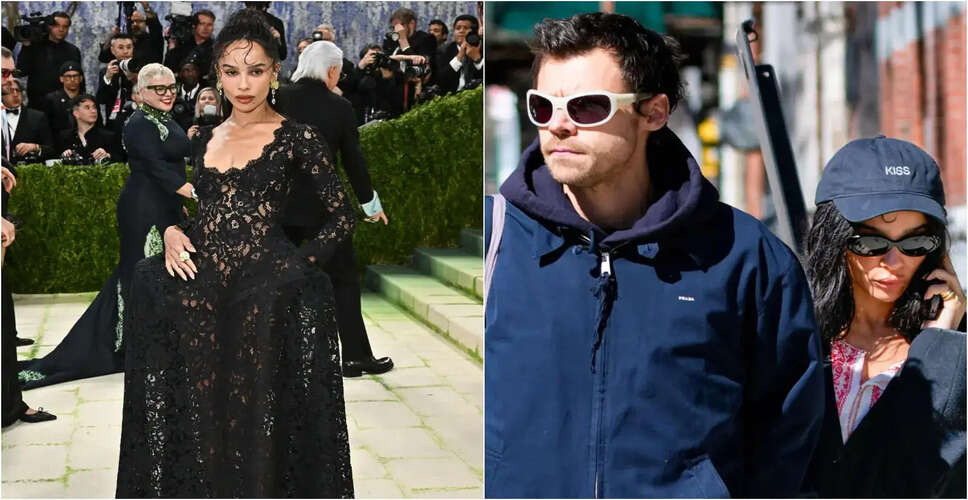 Zo&euml; Kravitz Shines at Met Gala Amid Engagement Speculations with Harry Styles