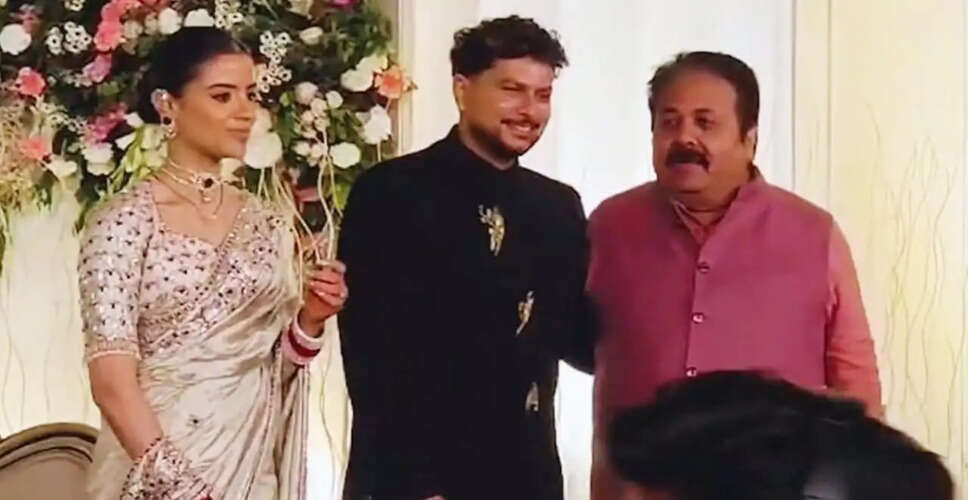 Rajeev Shukla Attends Kuldeep Yadav's Star-Studded Wedding Reception in Lucknow