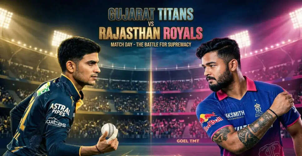 Gujarat Titans Aim for Redemption Against Rajasthan Royals in IPL 2026