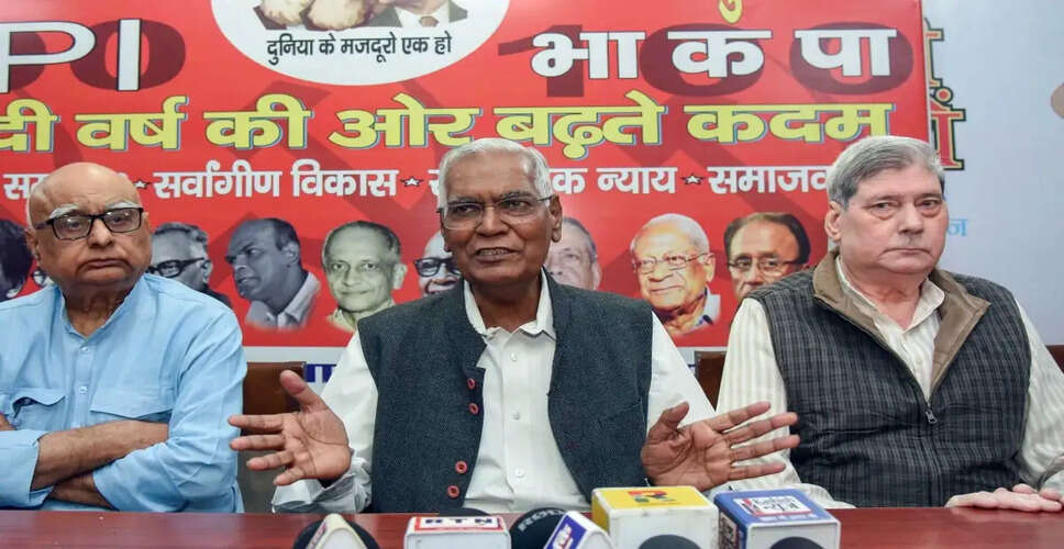 CPI Leader D. Raja Confident of DMK Alliance Victory in Tamil Nadu Elections