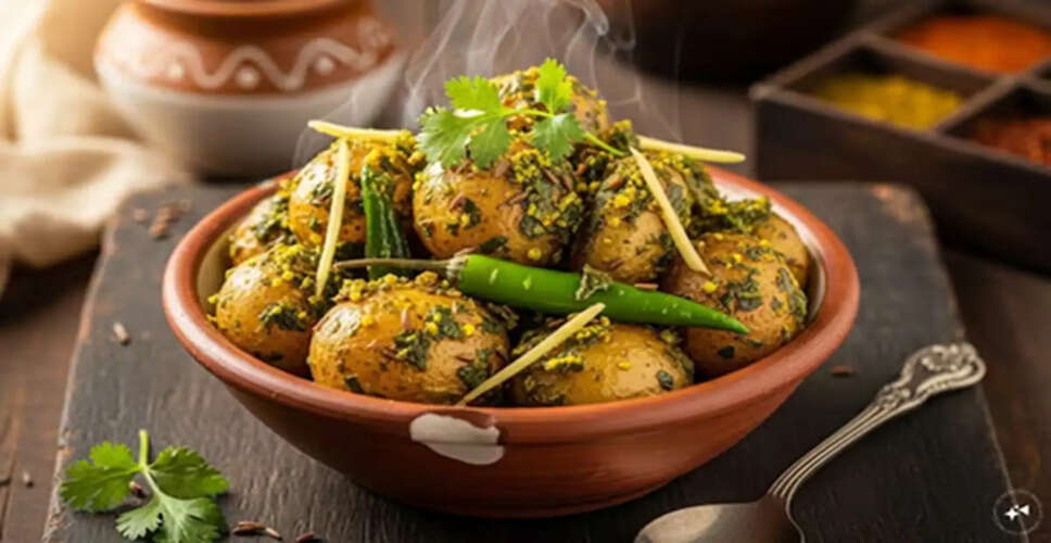 Refreshing Kanpur-Style Aloo Dhaniya Recipe for Summer