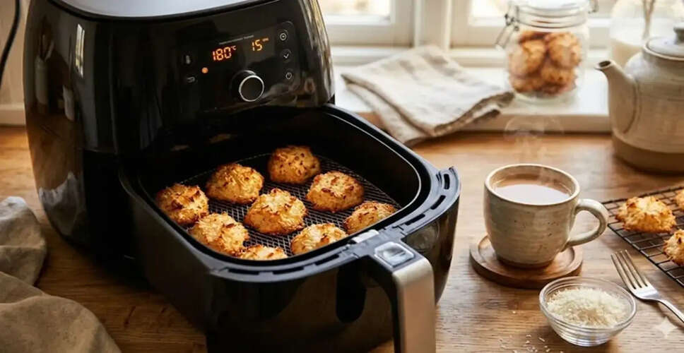 Delicious Coconut Cookies Made Easy in Your Air Fryer