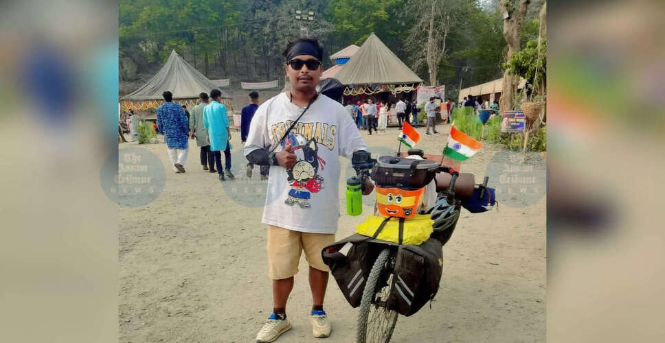 Assam's Rupam Gogoi: A Cyclist's Journey for Environmental Awareness
