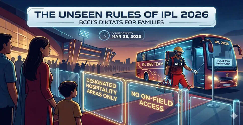 IPL 2026: BCCI Enforces New Regulations for Players and Support Staff