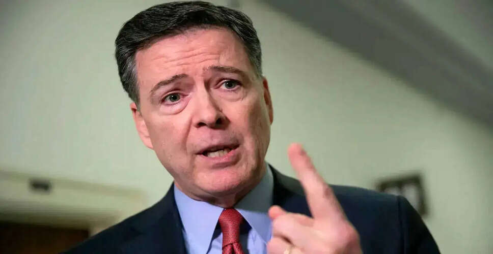James Comey Surrenders After Indictment for Alleged Threat Against Trump