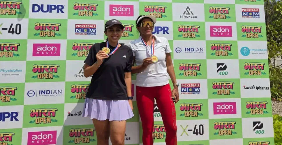 Mini Singh and Sindoor Mittal Triumph at Bharat Open Women's Doubles